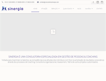 Tablet Screenshot of consultoriasinergia.com